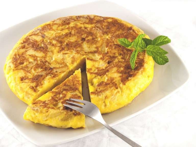 Omëleta spanjolle, e përsosur për mëngjes