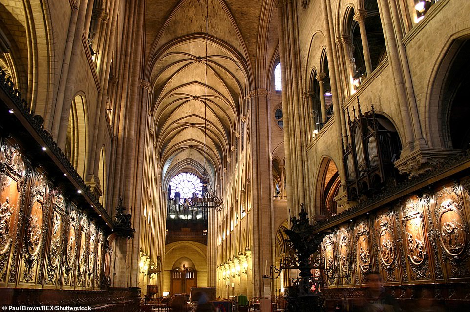 Cathedral of our lady. Нотр дам де пари интерьер. Одеяния собора в Нотр даме. Нотр дам внутри.