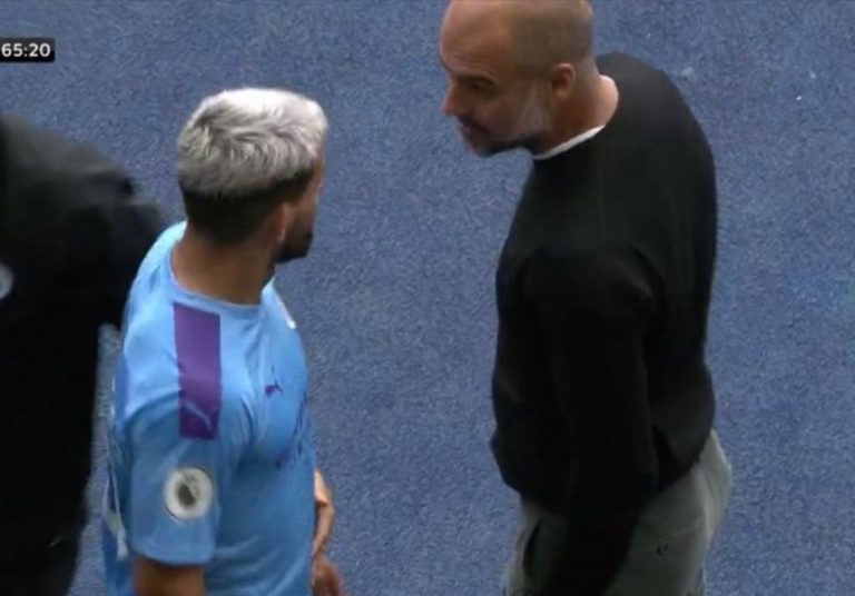 Aguero dhe Guardiola përleshen mes vete
