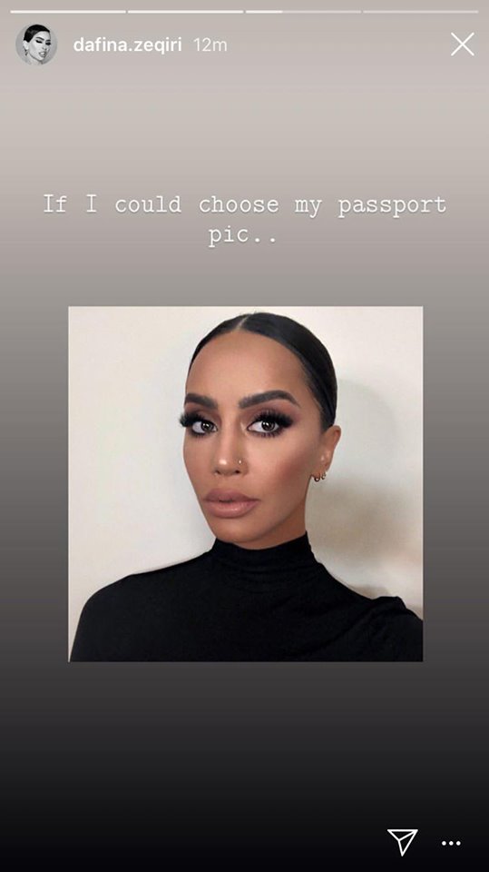 Dafina Zeqiri do dëshironte që kjo të ishte fotografia e ...