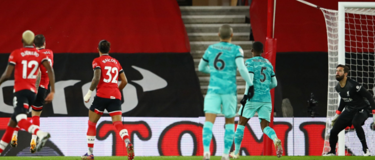 Southamptoni bën befasinë, triumfon kundër Liverpoolit