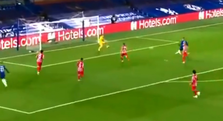 Ziyech kalon Chelsean në epërsi ndaj Atleticos