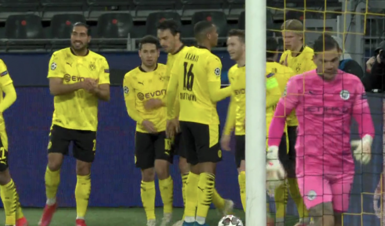 Dortmund shënon gol të hershëm, synojnë eliminimin e Man Cityt