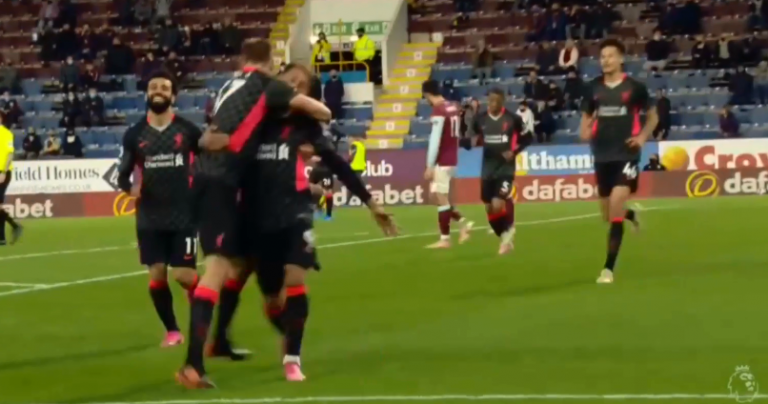 Liverpool dyfishon epërsinë ndaj Burnley