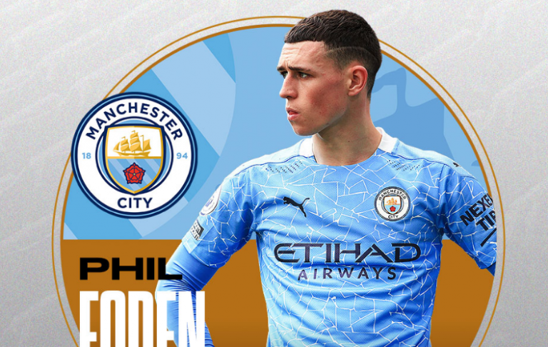 Phil Foden fiton çmimin “Lojtari më i mirë i ri i vitit”