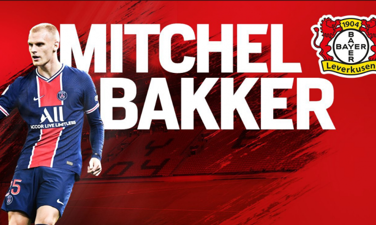 ZYRTARE: Mitchell Bakker i bashkohet Leverkusen nga PSG-ja