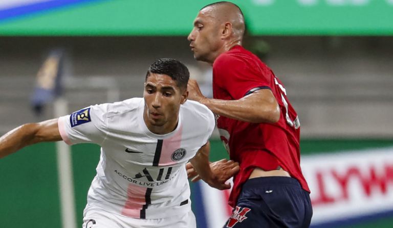 Mbyllet pjesa e parë e Superkupës së Francës, Lille në epërsi ndaj PSG-së