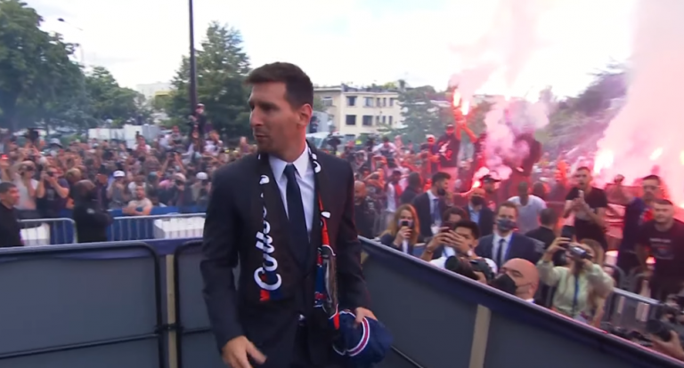 Mirëpritje e ‘çmendur’ e tifozëve të PSG-së për Messin
