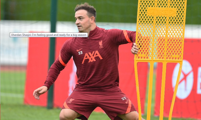 Shaqiri: Po ndihem mirë, pres një sezon të mrekullueshëm