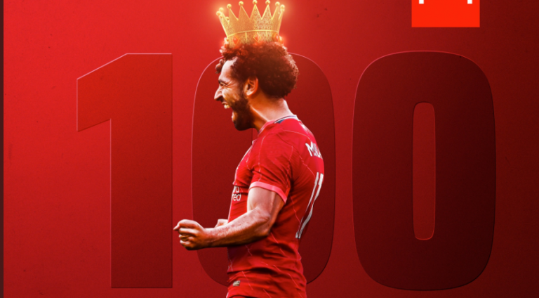 Salah vetëm afrikani i dytë që shënon 100 gola në histori të Premier Ligës