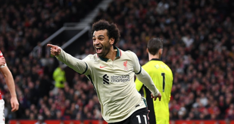 Salah në histori, bëhet futbollisti i parë pas 18 viteve që shënon het-trik në “Old Trafford”