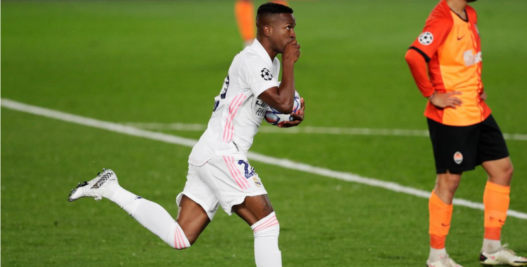 Goli i Vinicius shpallet më i miri i javës në Ligën e Kampionëve