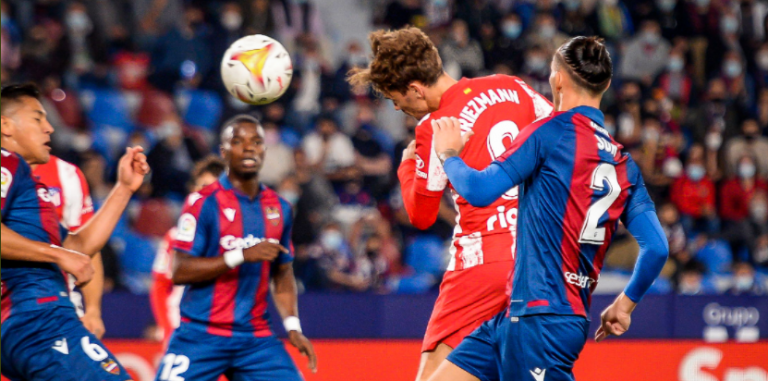 Gabon sërish Atletico Madrid, nuk arrin më shumë se një barazim ndaj Levantes