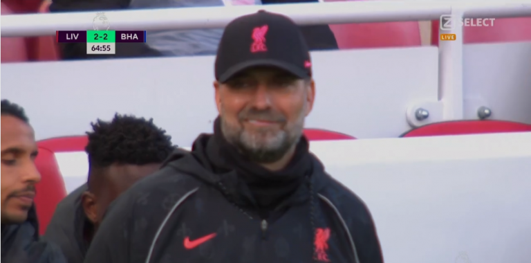 Dramë në Anfield, Brighton barazon rezultatin ndaj Liverpoolit (VIDEO)