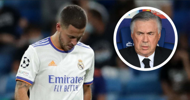 Ancelotti: Hazard është gati të luajë, por problemi është se ka një trajner që preferon një lojtar tjetër