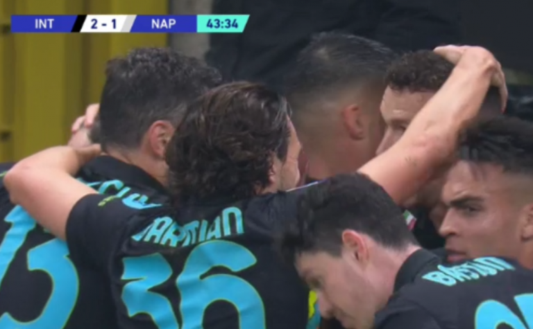 Realizon Perisic, Inter përmbys Napolin