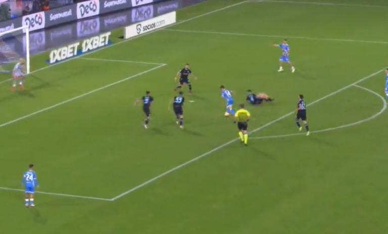 S’ndalet Napoli, Mertens dyfishon epërsinë ndaj Lazios