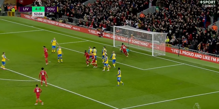 Liverpool nuk ndalet, shënon edhe golin e katërt ndaj Southamptonit