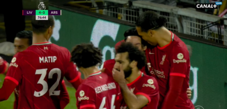 Liverpooli shkatërron Arsenalin në “Anfield Road”