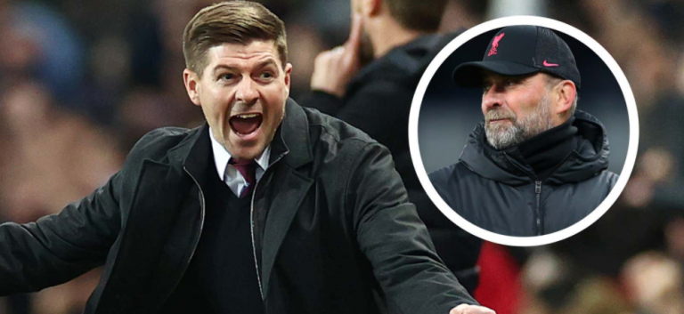 Klopp: Gerrard duhet të festojë ‘si një djall i çmendur’ nëse Aston Villa shënon gol ndaj nesh
