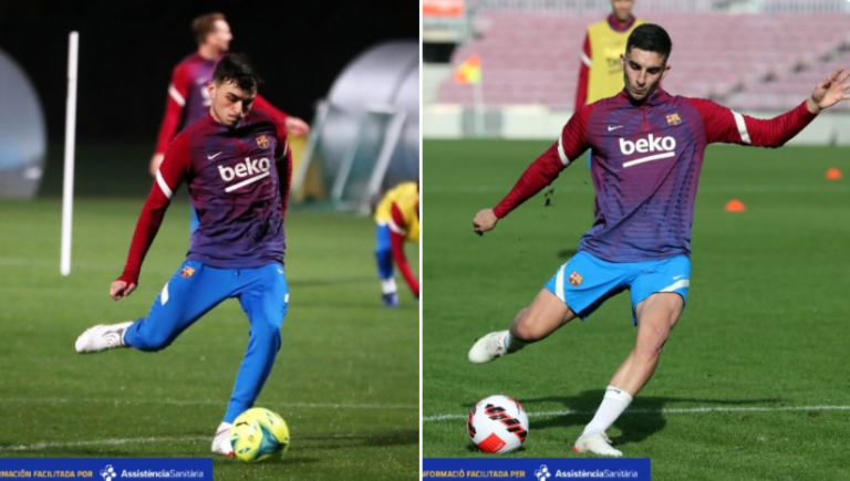 Ferran Torres dhe Pedri marrin rezultate negative, i bashkohen Barcës për ‘El Clasico’