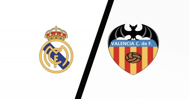 Formacionet zyrtare: Real Madrid – Valencia