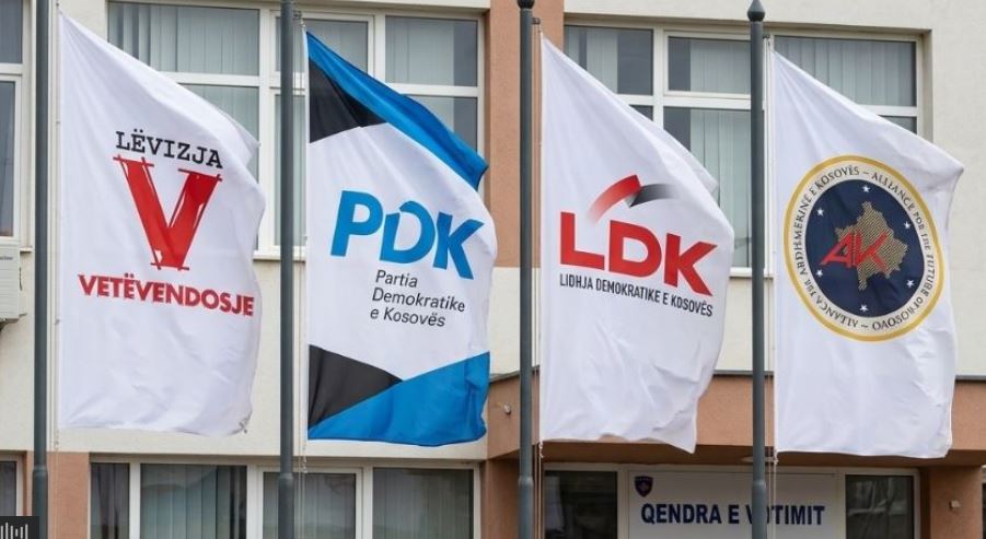 Donacionet e partive në tre muaj: PDK-ja 5,500 euro, AAK-ja 500, LVV-ja vetëm 30 euro, LDK-ja pa deklarime