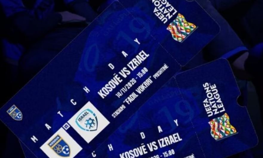 Interesim i madh për ndeshjen Kosovë – Izrael, brenda 24 orëve shiten pothuajse të gjitha biletat