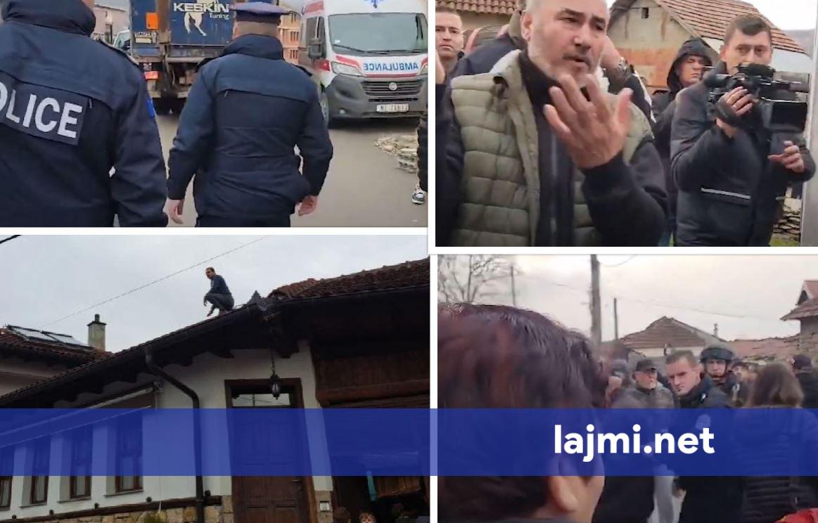 Zhvillime në Hoçë të Madhe  njëri serb kërcënon se do të hidhet nga çatia nëse i konfiskohet alkooli