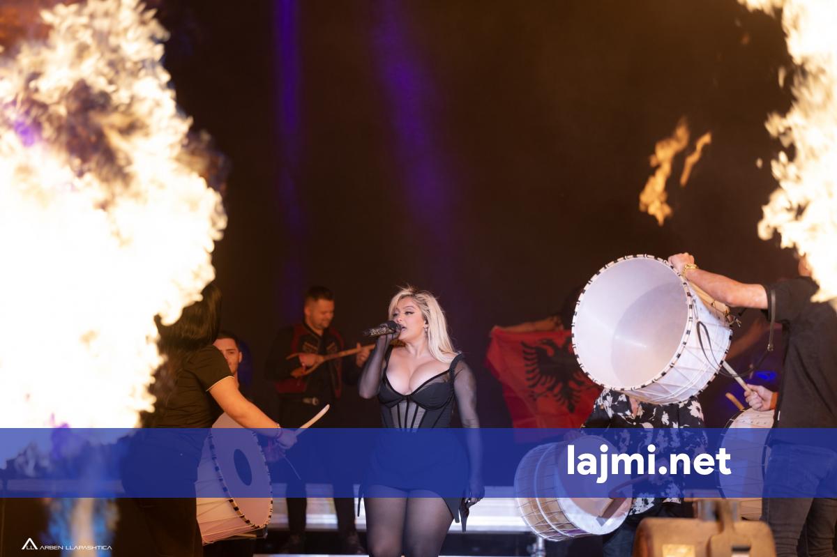 Bebe Rexha fut edhe tupanët gjatë performancës në Prishtinë derisa pyet se pse “shqiptarët janë çdoherë të pakënaqur”