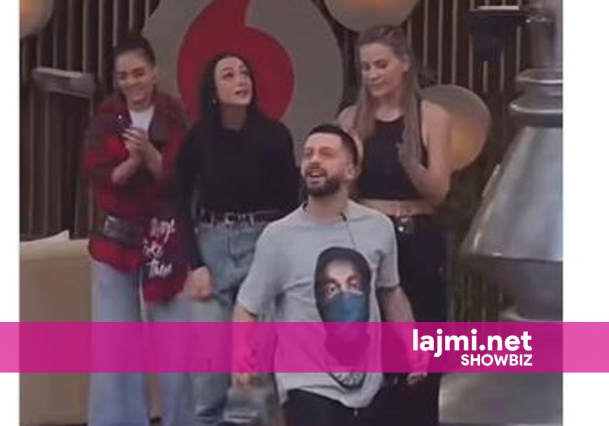 Gjesti hyri i fundit, por merr i pari nga banorët dronin nga jashtë- Artisti i gëzohet shumë përkrahjes