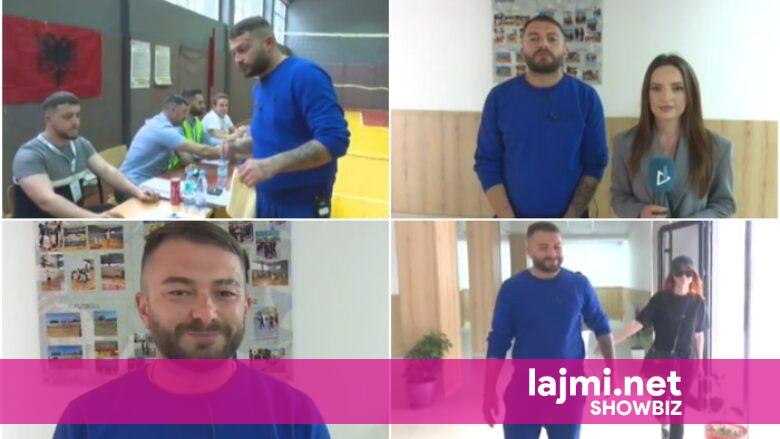 Zgjedhjet në Shqipëri: Konkurrenti Lim Hoti del nga Ferma VIP për të votuar