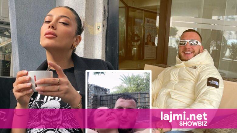 Mozzik dhe Lotina në momentet e tyre më të ëmbla, ndajnë pamje duke u përqafuar në pishinë