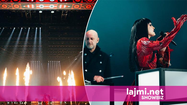 Shkodra Elektronike “djeg” skenën e Eurovisionit me këngën “Zjerm”