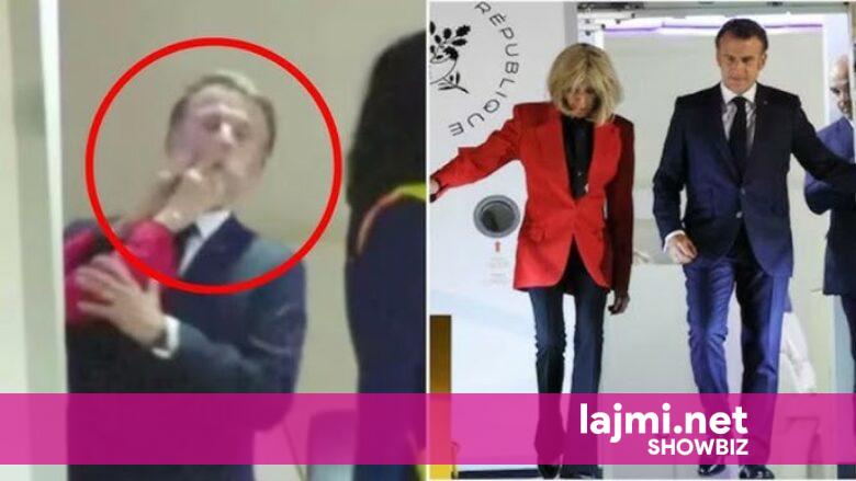 Eksperti i leximit të buzëve zbulon se çfarë i tha gruaja Macronit pas “shuplakës” – nuk duket sikur po bënin vetëm shaka