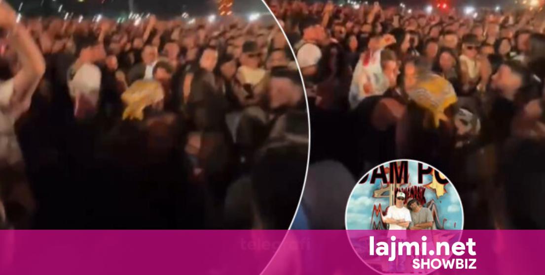 Përleshje mes vajzave para skenës në koncertin e Keinemusik në Tiranë