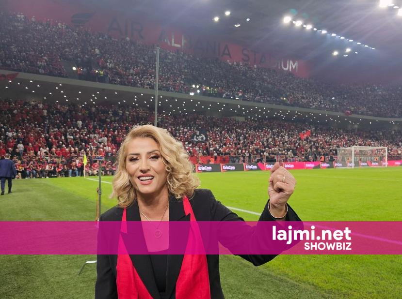 Shkurte Fejza pasi “Mora fjalë” u lëshua në stadium: Kur kënga bëhet betim, tribuna bëhet altar