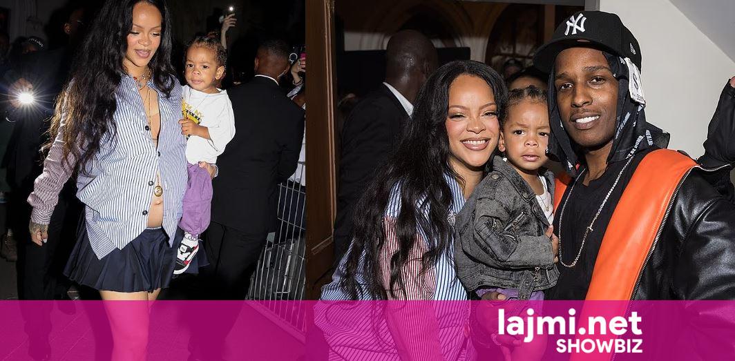 Rihanna tregon barkun e rrumbullakosur, shfaqet me familjen gjatë Javës së Modës në Paris