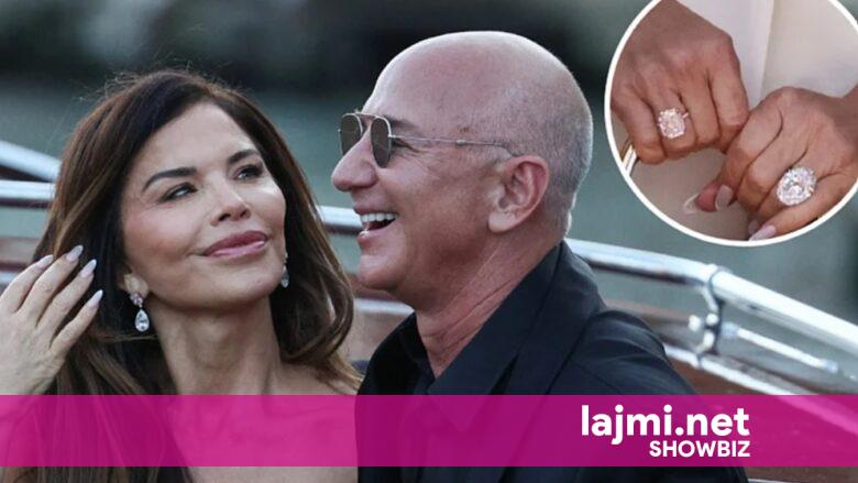 Lauren Sanchez tregon unazën e saj të martesës: Diamanti kushton plot katër milionë dollarë