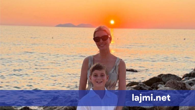 Vajza e Trump publikon fotografi nga jugu i Shqipërisë