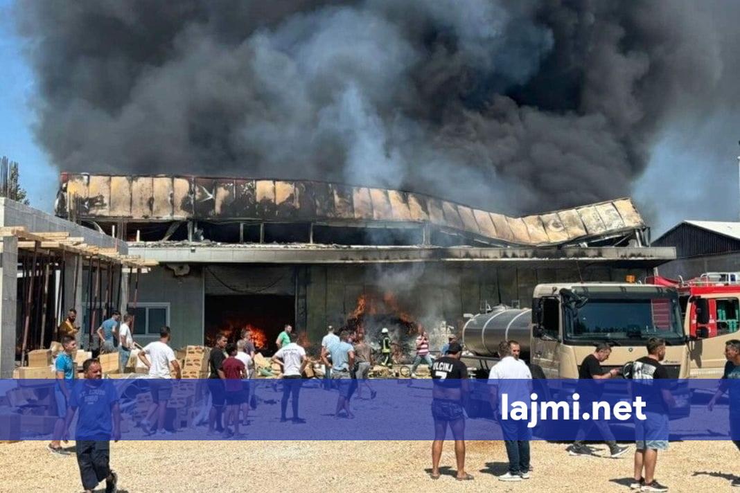 Paraburgoset prizrenasi në Ulqin  dyshohet se shkaktoi zjarr masiv nga hedhja e një bishti cigareje