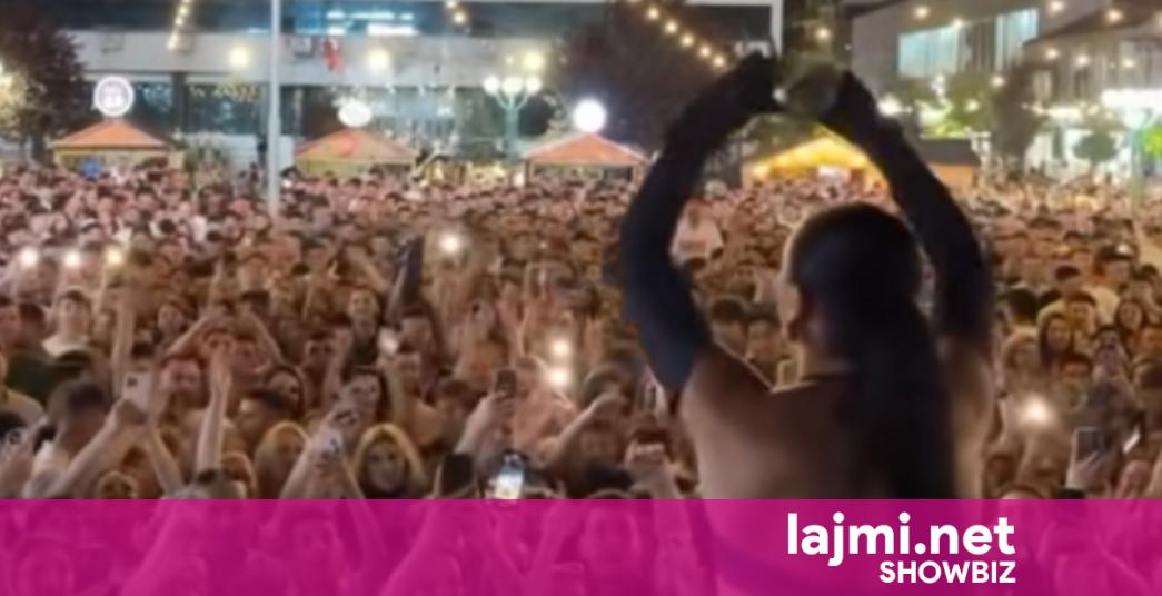 Egli Tako mbushet me dashuri në Ferizaj – publiku e duartroket pandërprerë