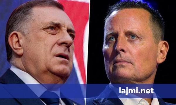 Mediat malazeze dhe boshnjake raportojnë për një takim sekret Grenell  Dodik në Mal të Zi