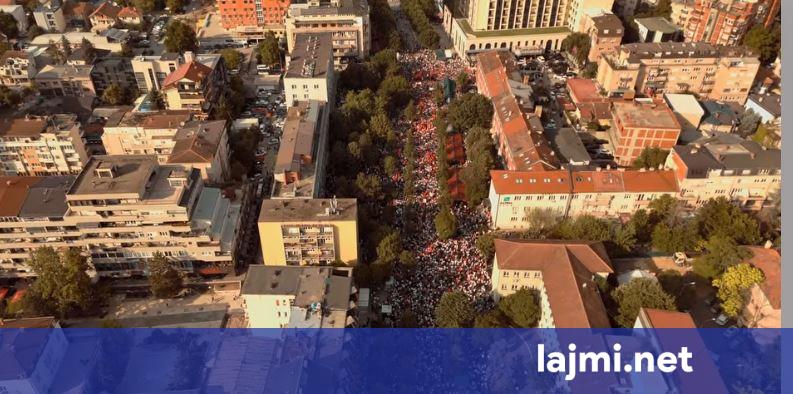 Pamje të reja që tregojnë numrin e madh të pjesëmarrësve dje në protestën kundër Speciales