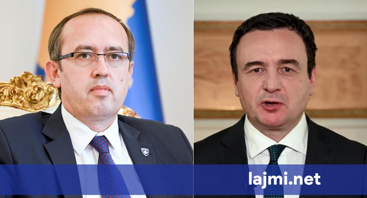 Hoti për letrën e BE së drejtuar Kurtit  Aleatët kanë rezerva për legjitimitetin e Qeverisë   Nga Zyra e Osmanit nuk guxon kush të nxjerrë zë