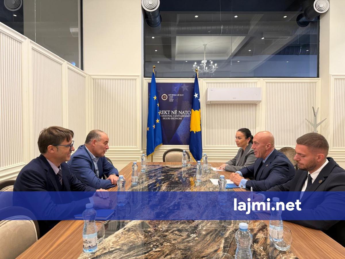 Haradinaj takon këshilltarin e përfaqësuesit special të BE së për Dialogun  Flasin për bllokadën institucionale në vend