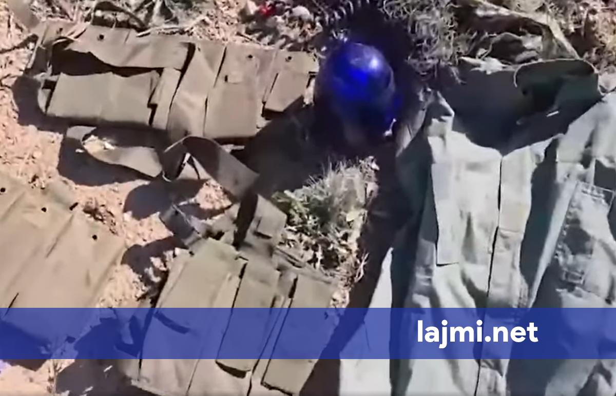 Detaje   Gjenden municion e pajisje ushtarake në pronën e  Gandit   i dyshuari kryesor për shpërthimin e bombës në rastin e Banjskës