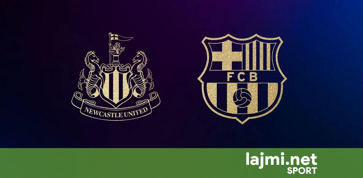 Zyrtare  Formacionet startuese të ndeshjes Newcastle Barcelona