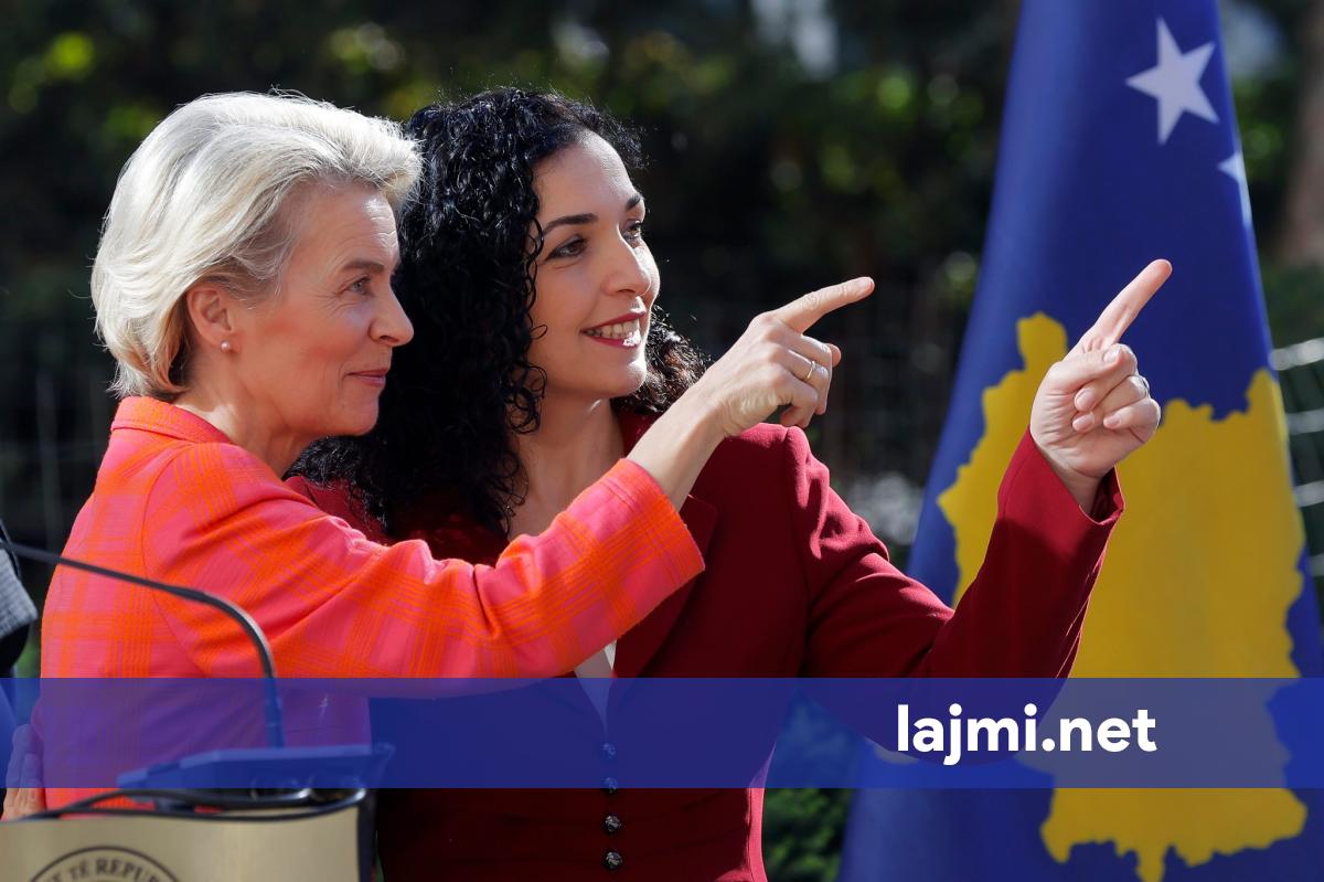 Von der Leyen nesër në Kosovë  pritet nga Osmani