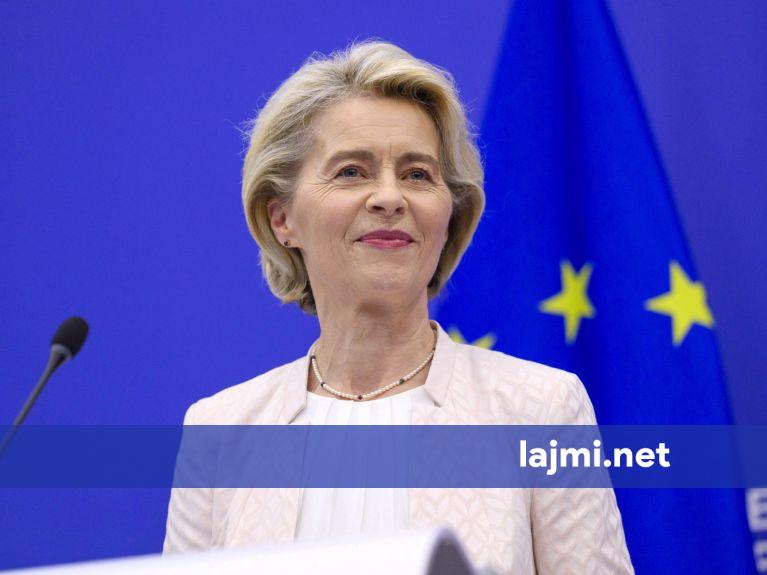 Von der Leyen vjen sot në Kosovë  pritet në takim nga Osmani